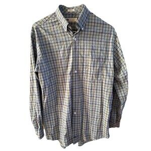 Onward Reserve Shirt Performance M Classic Fit Plaid Button Down